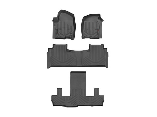 2015-2023 GMC Yukon XL WeatherTech Floor Liners - First, Second and Third Row