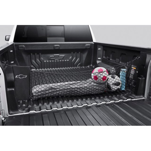 2019-2025 Chevrolet Silverado 1500 Vertical Cargo Net (w/Storage Bag) 