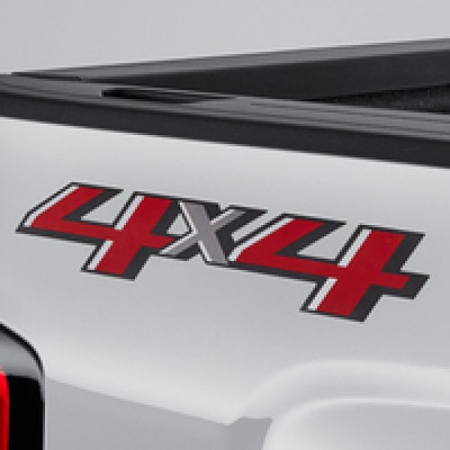 2014-2018 Chevrolet Silverado 1500 4x4 Decal Package- Installed on vehicle 