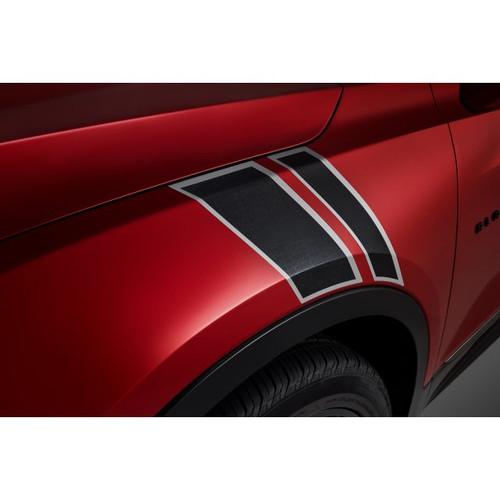 2019-2023 Chevrolet Blazer Fender Hash Decal Package- Black 