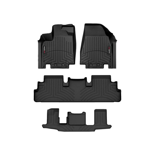 2022-2027 Infiniti QX60 WeatherTech Floor Liners (6-Passenger: Full Set)