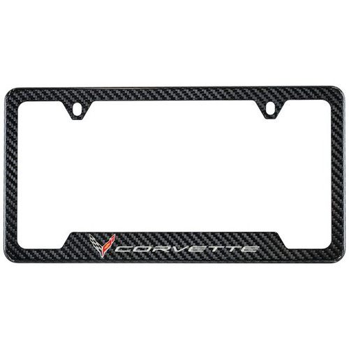 2020-2023 Chevrolet Corvette License Plate Frames- Corvette