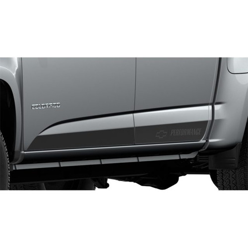 2015-2022 Chevrolet Colorado Body Side Decal Package- Installed 