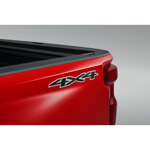 2020-2024 Chevrolet Silverado 2500HD/3500HD Bedside 4X4 Decal- Black 