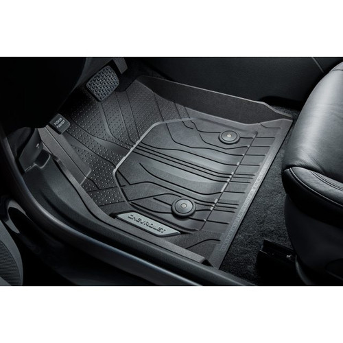 2016-2019 Chevrolet Cruze All-Weather Floor Mats- Chevrolet Logo- Installed 