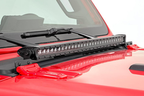 2018-2025 Jeep Gladiator/Wrangler 30 In. LED Hood Kit