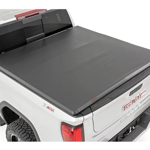 2019-2026 Chevrolet Silverado 1500 / GMC Sierra 1500 Soft Tri-Fold Bed Cover