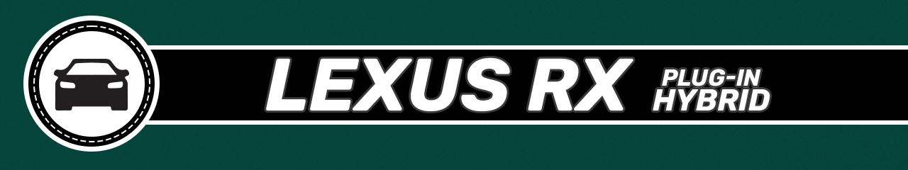 Lexus RX Plug-In Hybrid Accessories and Parts