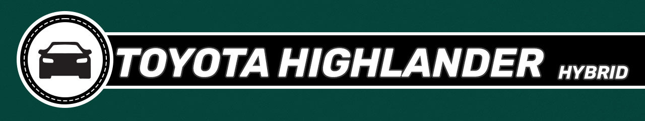 Toyota Highlander Hybrid Accessories & Parts Toyota Highlander Hybrid Accessories & Parts