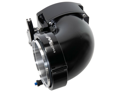Motion Raceworks 10-141BLK-1 - ICON Race 102/105mm LS Cable Drive Throttle Body (Black) w/ Interchangeable Connection