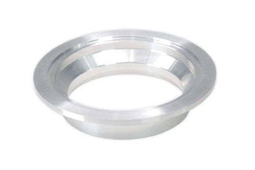 Motion Raceworks 21-11011-REP - 3" V-band Female to 2.5" Tube Adapter Weld Flange Aluminum 21-11011
