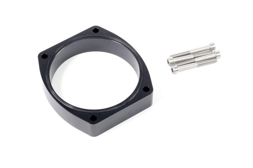 Motion Raceworks 10-14018BLK - 102mm 1" Throttle Body Spacer (LS 4-Bolt Pattern) 10-14018BLK