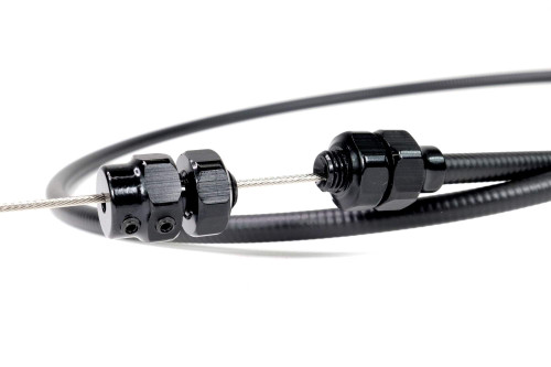 Motion Raceworks 18-141 - Motion Raceworks 48" Throttle Cable w/ GM/Ford Pedal Attachment 18-141