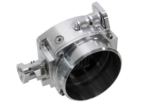 Motion Raceworks 10-160-1 - ICON 102/105mm Throttle Body w/ Mechanical Linkage Bare Finish