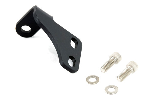 Motion Raceworks 18-10005 - Holley Hi-Ram / Low Ram Throttle Cable Bracket Black Anodized (Motion/Lokar Throttle Cable)