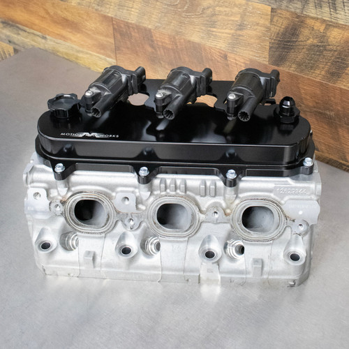 Motion Raceworks 11-121BLK-1 - Gen V LT LV3 V6 Billet Valve Covers