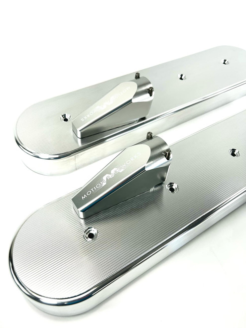 Motion Raceworks 10-171-1 - LS Xtra Clearance Race Bare Billet Valve Covers