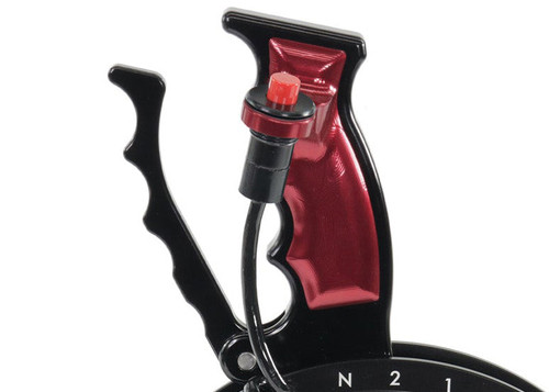 Motion Raceworks 16-144-06 - Operator Button Billet Shifter Grip Set Red (Button Not Included)