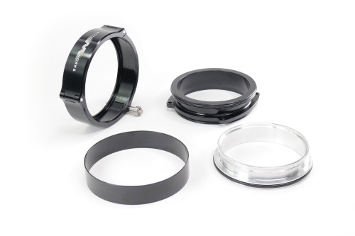 Motion Raceworks 10-13012BLK-3 - Quick Seal 4" Connector w/ Clamp for ICON 92mm Throttle Body