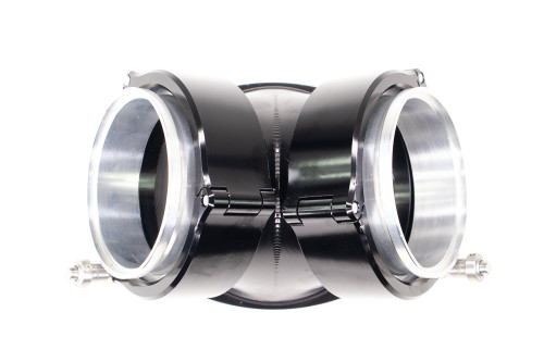 Motion Raceworks 10-14016BLK - Attachment Only: Billet 'Y' Connection w/ 3" Quick Seals for ICON 102mm - BLACK 10-14016BLK