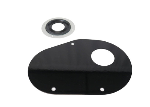 Motion Raceworks 15-10002 - Foxbody Steering Column Firewall Plate w/ Grommet for 1.25" OD 15-10002