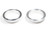 Motion Raceworks 21-11025 - Motion Raceworks 2.5" Aluminum O-ring V-Band Set w/ Quick Release Clamp