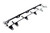 Motion Raceworks 30-110-1 - Motion Raceworks 98-02 Camaro Dzus Hood Side Rails (Black Anodized) 30-110