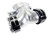 Motion Raceworks 10-161-1 - ICON Race Non IAC 102/105mm Mechanical Throttle Body (Bare Finish) w/ Interchangeable Connection
