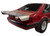 Motion Raceworks 31-140 - Motion Raceworks Foxbody Mustang Hatchback 15" Strutless Drag Wing 31-140