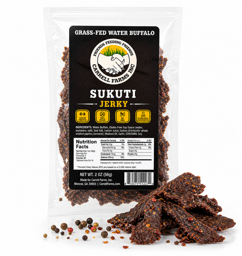 Buff Sukuti, no MSG, no gluten