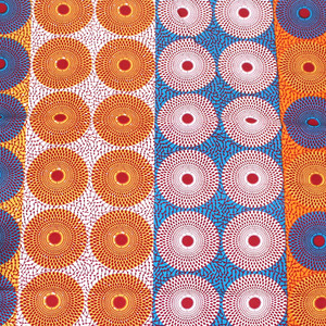 Circle Print Fabric