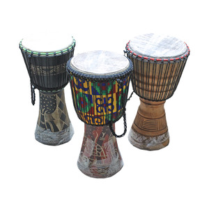 Ghana D'Jembe Drum: Large (21"-22")