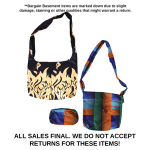 DAMAGED Set Of 3 African Print Tote Bags