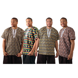 Set Of 4 Embroidered Dashikis