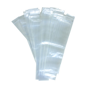 Plastic Zip Bags 2" X 12" - 100 Count