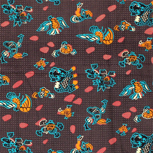 Floral Animal Print Fabric 6 Yd