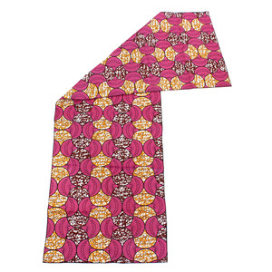 African Print Head Wrap: Pink/Orange