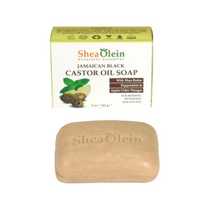 Shea Olein: Jamaican Black Castor Oil Soap - 5 oz.