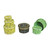 Set Of 3 ASSORTED Maasai Beaded Jewelry Box
