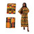 Set Of 3 Second Quality Kente Kaftans