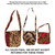 DAMAGED Set Of 3 African Print Tote Bags