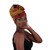 African-Made Headwrap: Pink/Brown