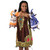 African Doll On Stand: LARGE