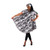 Kente Print Short Sleeve Dress