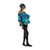 African Print Smocked Peplum Top