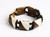 Brown & White Bone Bracelet