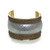 Silver/Brass/Copper 3-Tone Cuff