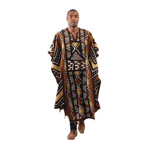 Grand Bubu Mud Cloth Robe