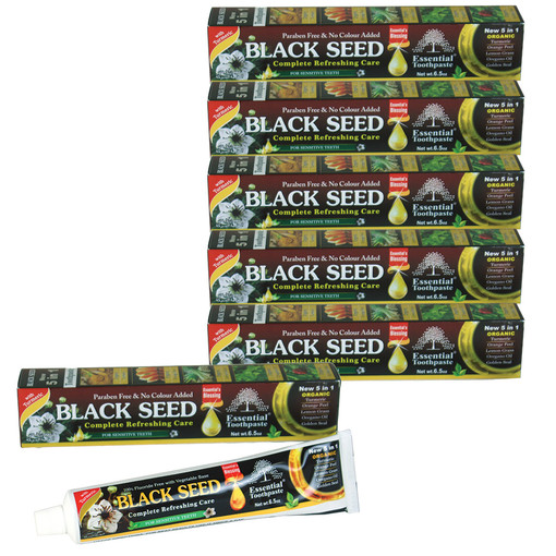 Black Seed Toothpaste - Pack Of 6