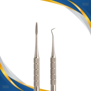 T4544 - BLACKS FILE WITH PROBE (DOUBLE ENDED / 14CM)